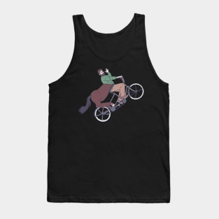 Tandem Bicycle - Centaur Bicyclist - Mythical Rider Tank Top